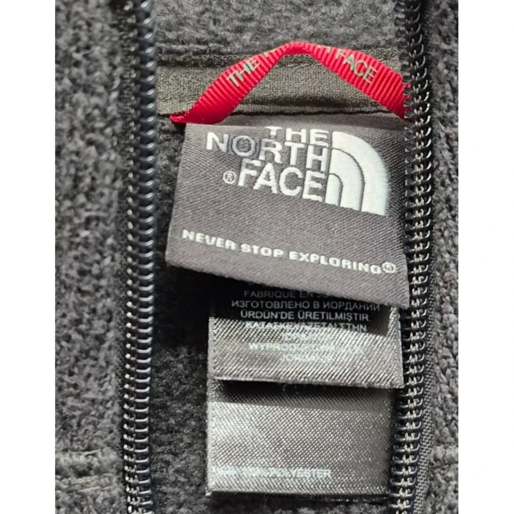 The North Face Jacket Mens X-Large Gray Half Zip Fleece Casual Outdoors‎ Hiking